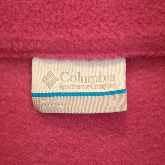 Columbia Raspberry Full-Zip Fleece Jacket - Picture 2 of 5